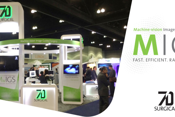Toronto-based 7D Surgical launched the first MvIGS (Machine-vision Image Guided Surgery) platform at the 2017 AANS neurosurgery meeting in Los Angeles.