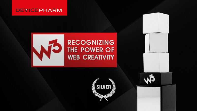 DevicePharm, ranked among the top 100 medical marketing agencies in the nation, has won a prestigious 2013 W3 Award