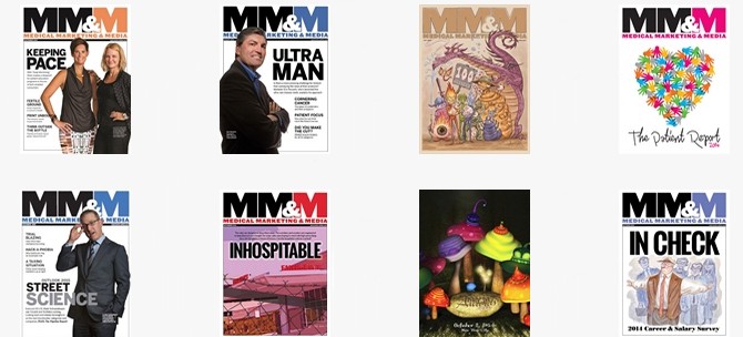 Medical Marketing & Media covers